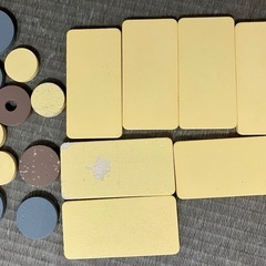 IKEAレジスター、木のお金セットの画像