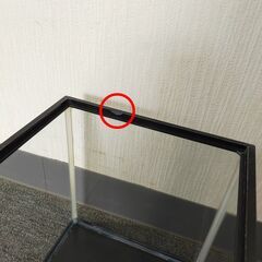 △ ④ GEX 水槽 プラスチック製＆観賞魚・金魚用サーモヒーター淡水・海水両用、トットバブルストッパーエアレーション装置セット 幅40cm 貯水確認済 汚れ、一部破損ありの画像