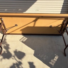 作業テーブル　長さ1830mm×幅760mm×高さ723mmの画像