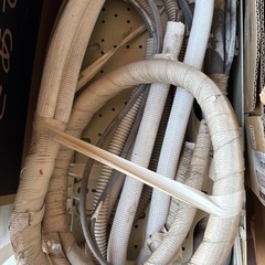 日立エアコンPAM RAS-2210LX室内機＋室外機＋配管の画像