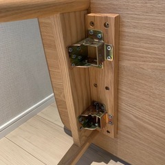 折りたたみテーブル　ローテーブル　木製の画像