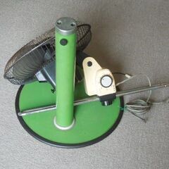 昭和レトロ 三菱電機の背の高い扇風機 P30-GL（動作確認済）の画像