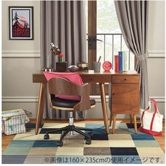 ウィルトン織りラグ　133X190の画像