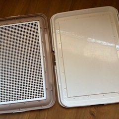 リッチェル　お掃除簡単ステップトレー ワイドの画像