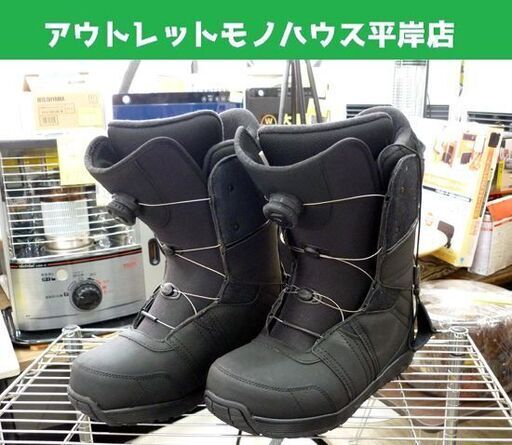 ☆未使用品 two b one スノーボードブーツ 26.5cm ブラック ダイヤル式 TWO B ONE 黒 スノボ トゥービーワン ボアブーツ 長期保管品 札幌市 豊平区 平岸店