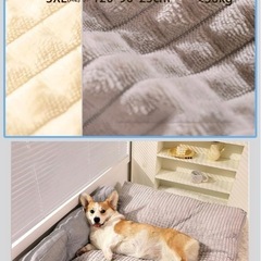 ★新品・未使用★枕付　ペット用　ベッドの画像