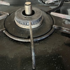 Rinnaiリンナイ グリル付ガステーブル（二口コンロ）　KG34NPBKの画像