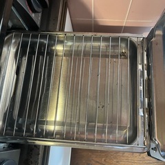 Rinnaiリンナイ グリル付ガステーブル（二口コンロ）　KG34NPBKの画像