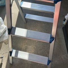 ALINCO 　踏台　CCA-80　脚立 踏み台 アルミ 軽量 79cm 3段　折りたたみ　の画像