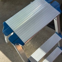 ALINCO 　踏台　CCA-80　脚立 踏み台 アルミ 軽量 79cm 3段　折りたたみ　の画像