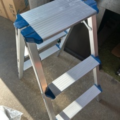 ALINCO 　踏台　CCA-80　脚立 踏み台 アルミ 軽量 79cm 3段　折りたたみ　の画像