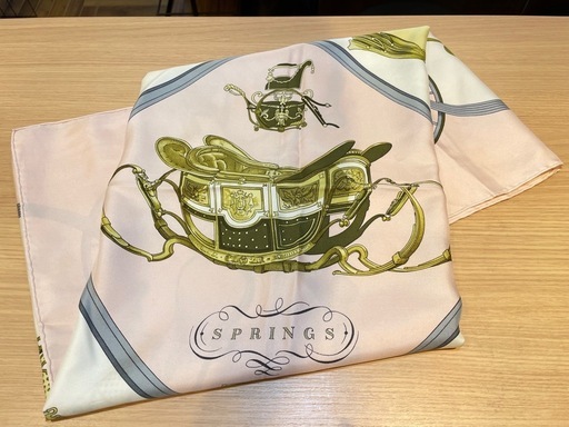 D7040【エルメス】カレ 90 スプリングス