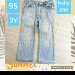 baby gap デニムパンツ 95cm 3Y GAP ズボン　デニムの画像