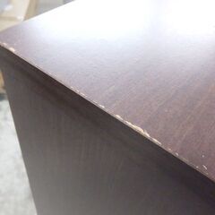 オープンラック 幅90cm 3列2段 ブラウン 収納棚 オープンシェルフ ディスプレイラック ☆ 札幌市 北区 屯田 の画像