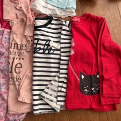 子ども服　女の子　110  まとめ売り　秋冬　アウター　長袖　保育園の画像