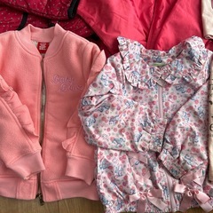 子ども服　女の子　110  まとめ売り　秋冬　アウター　長袖　保育園の画像