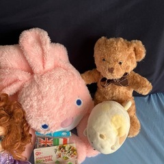 ぬいぐるみなどいろいろの画像