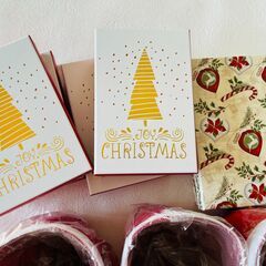 クリスマス　包装用品の画像