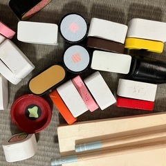 木のおもちゃ、お寿司
セットの画像