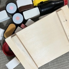 木のおもちゃ、お寿司
セットの画像