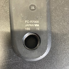 105 fc-r7000 165mm 52-36 クランク ultegraの画像