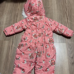 90センチ　ジャンプスーツ　ピンクの画像