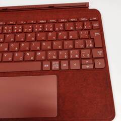 【良品】Microsoft Surface Go/タイプカバー/ポピーレッド〈Model：1840〉(2)の画像