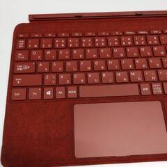 【良品】Microsoft Surface Go/タイプカバー/ポピーレッド〈Model：1840〉(2)の画像