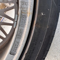 メッシュホイール 19インチ   タイヤ付の画像