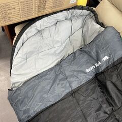 ② Bears Rock 封筒型 寝袋-30℃ FX-503W ベアーズロック シュラフ ブラック キャンプ アウトドア 冬 ② 札幌市手稲区の画像