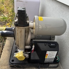 川本　浅,深井戸ポンプ　カワエースジェット　JF400S、通電と回転OK、吸水、吐水、OK、自動停止OK、屋外用100V、50/60Hz。の画像