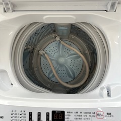 【引取】ハイセンス 洗濯機 4.5kg HW-T45D★2022年製★動作確認済みの画像