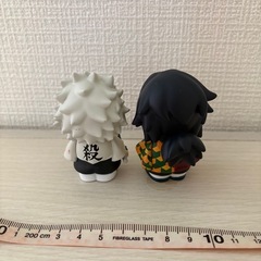 冨岡義勇 不死川実弥 ミニフィギュアの画像