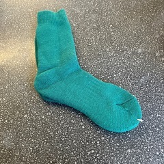 M2510-446 靴下 グリーン サイズ表記なし 未使用品の画像