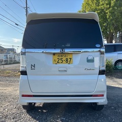 N-BOXカスタム G・Lターボ 両側パワースライドドア 車検ロング 乗って帰れますの画像