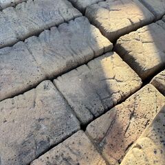 花壇材　縁石　敷石　訳アリ【スリーパーボーダー】の画像