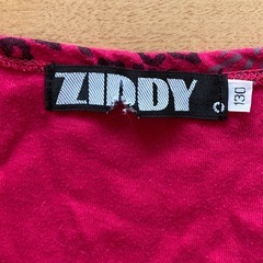子供服　130cm ZIDDY 女の子　チュニック　トレーナーの画像