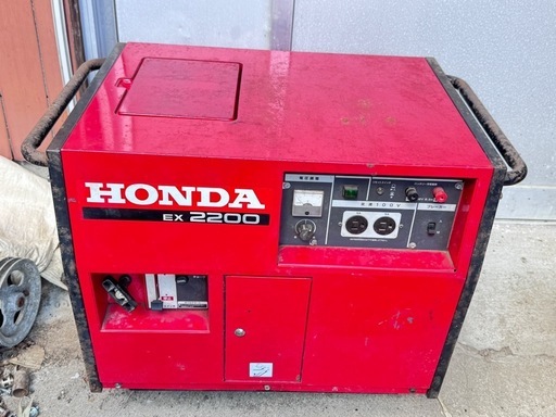 HONDA EXR2200 ホンダ ガソリン 防音型 発電機