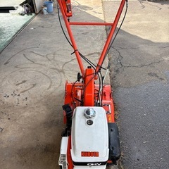 クボタ 管理機 T1-40S 耕運機 家庭菜園 4馬力　エンジンかかります。の画像