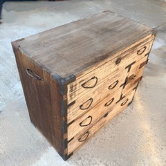 昭和レトロ チェスト 収納棚 引き出し タンスの画像