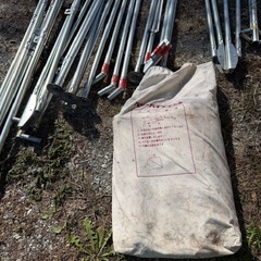 パワーパイプテント　きれい使用少ない　三田市よりよりの画像