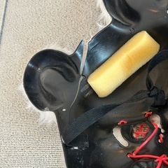 ハロウィン仮装セット ― (血だらけバニー、斧、鎌の画像