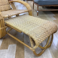 【トレファク ラパーク岸和田店】ラタンリクライニングチェア　入荷しました。の画像