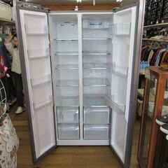 449L BIG 2ドア冷蔵庫 AQUA  AQR-SBS45J 2020年製 観音開き エキスパート藤沢辻堂店の画像