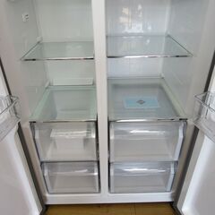 449L BIG 2ドア冷蔵庫 AQUA  AQR-SBS45J 2020年製 観音開き エキスパート藤沢辻堂店の画像