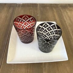 0008　江戸切子　グラスの画像