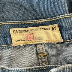 メンズ👨‍🦰ジーンズ👖GB.DENIM.LABORATARY.NYモデル803ウエスト36レングス30シミ•汚れあり💦パンツデニムの画像
