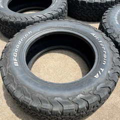 【埼玉県所沢市】直接引取のみ LT中古 245/65R17 111/108 BF Goodritch All terrain T/A グッドリッチ オールテレーン 2018年製 4本セット°..の画像