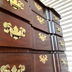 USA◆高級家具 Ethan Allen/イーセンアーレン クラシックチェスト 4段//収納家具/タンス/洋箪笥 アンティークの画像