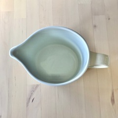 アラビア　エエヴァ　ホワイト　ピッチャー　1L　ヴィンテージ　BKモデル　レアの画像